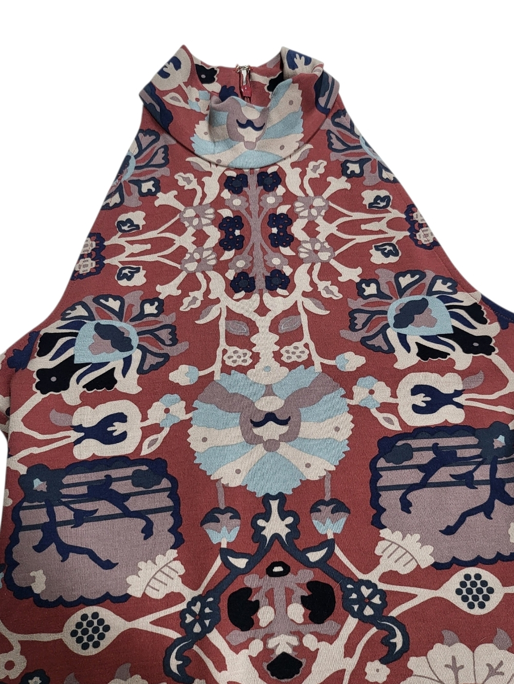 FP Intimately Body — Printed High-Neck Bodysuit in Dusty Pink-Brown - Picture 8 of 16